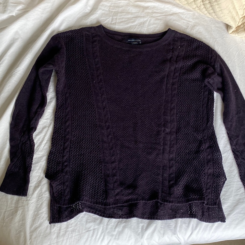 Dark purple American Eagle sweater